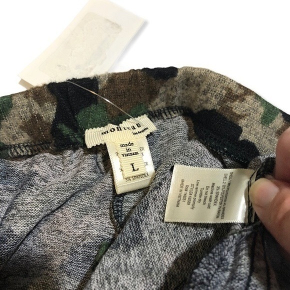 NWT Camo Terry Cloth Shorts Athletic Lounge New - Picture 9 of 12